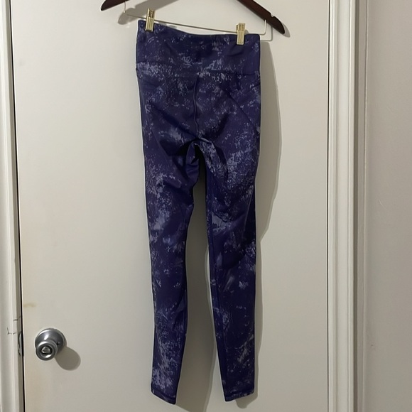 All In Motion Women's Leggings Contour Power Waist 7/8 | XS Purple High Rise - Picture 3 of 7